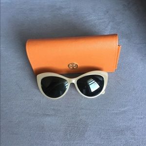 Tory Burch sunglasses.